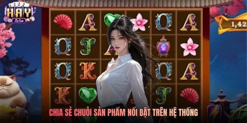 Chia sẻ chuỗi sản phẩm nổi bật trên hệ thống