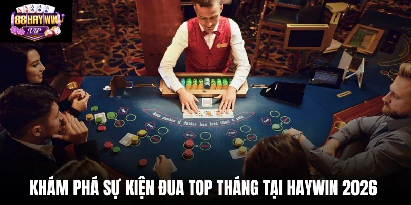 Sự Kiện Đua Top Tháng Tại Haywin - Giải Thưởng Khủng Nhất 2026